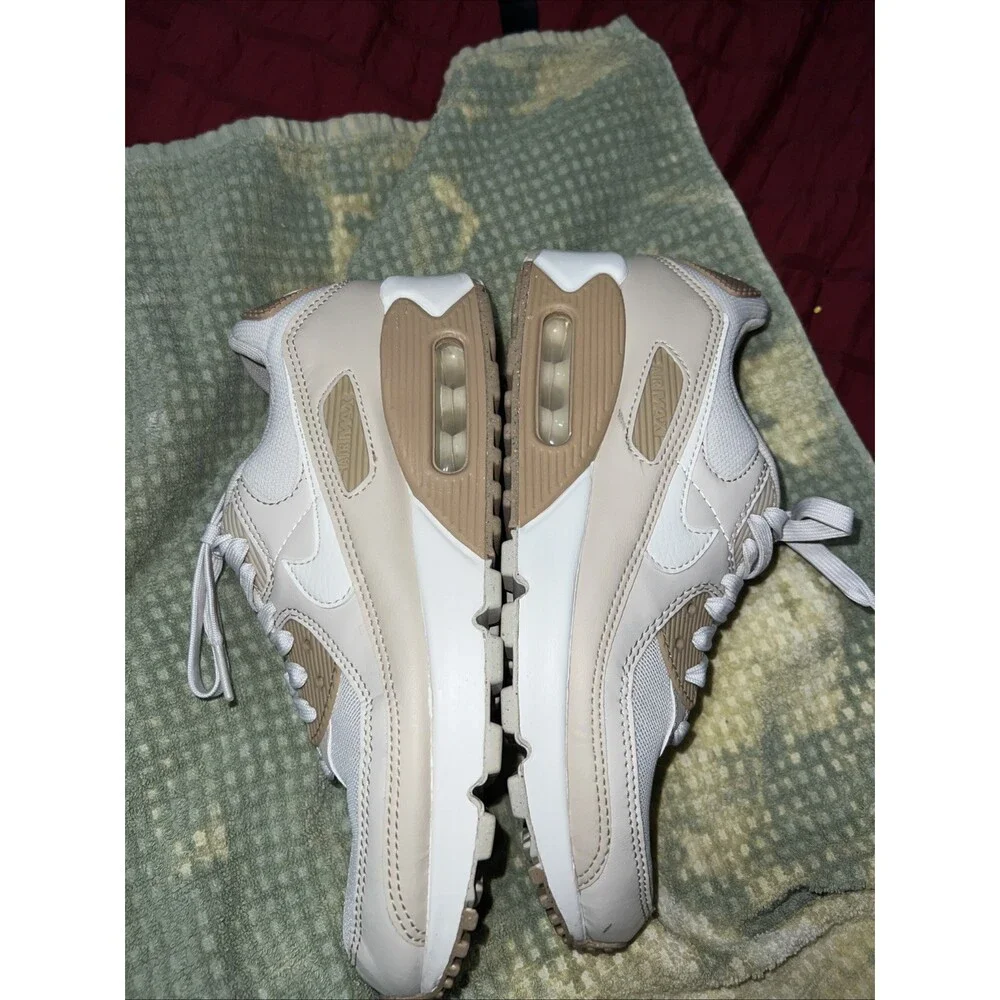 Nike Air Max 90 Phantom Sneakers Beige/White/Tan DH8010-004